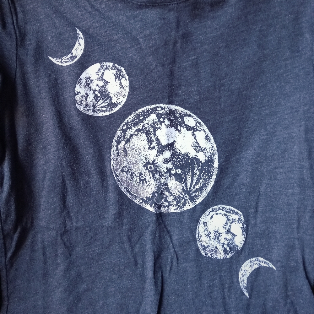 Graphic Moon Phases Aeropostale Juniors' T-Shirt